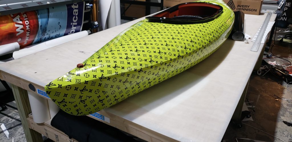 custom canoe wrap