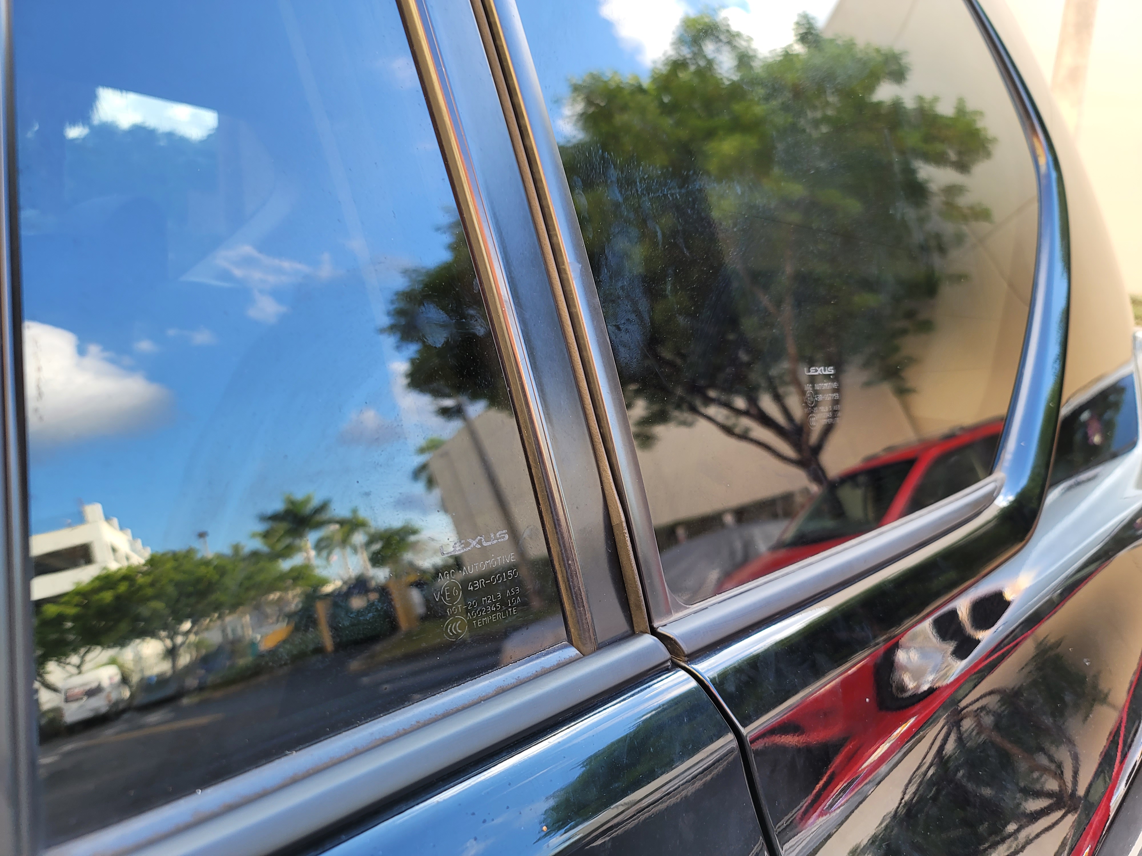 Color change vehicle wrap Miami chrome delete