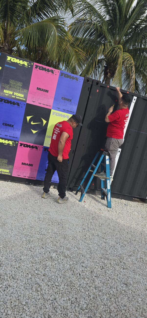 Vinyl Graphic install miami