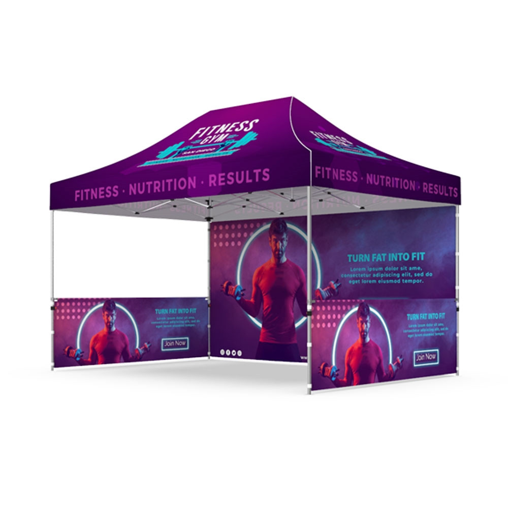 Custom Printed 10ft x 15ft Tent