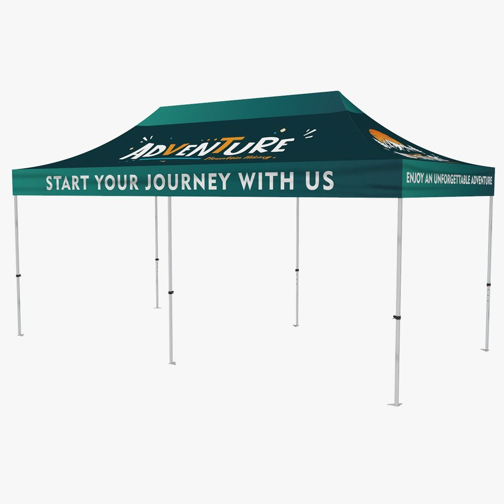 Custom Printed 10ft x 20ft Tent