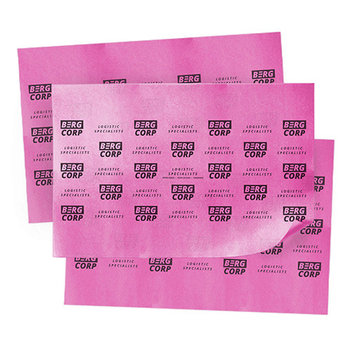 Full Color Printed Paper Tissue - Full Sheet custom printed paper bag - view 2 - Graphink Miami