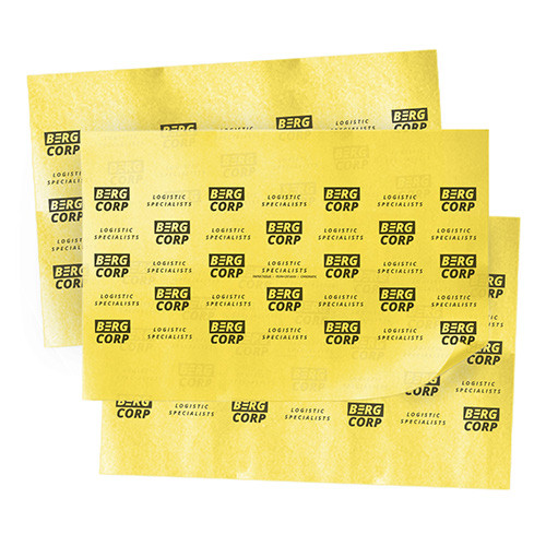 Full Color Printed Paper Tissue - Full Sheet custom printed paper bag - view 3 - Graphink Miami