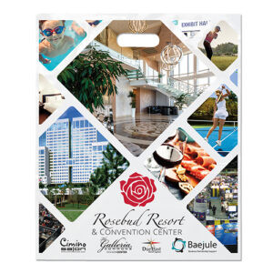 15x18 Digital Full Color Die Cut Plastic Bag custom printed plastic bag - Graphink Miami