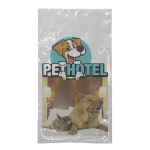 5x9 Digital Full-Color Plastic Open-End Bag custom printed plastic bag - Graphink Miami