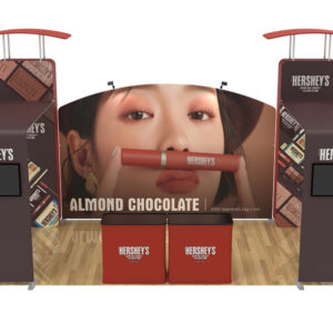 10x20 custom trade show booth kit 14 - Graphink Miami