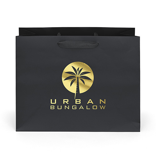 London Paper Bag custom printed paper bag - view 2 - Graphink Miami