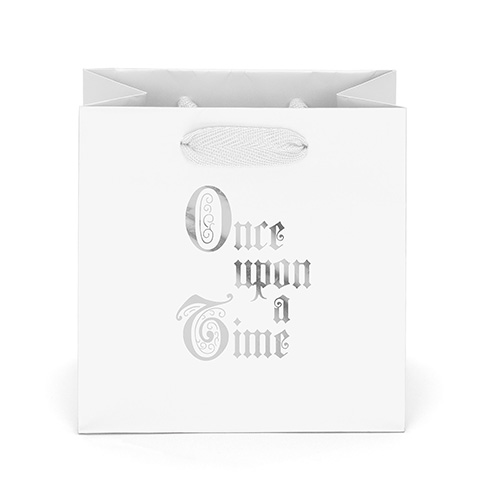 Dublin Paper Bag in White - custom printed bag - Graphink Miami