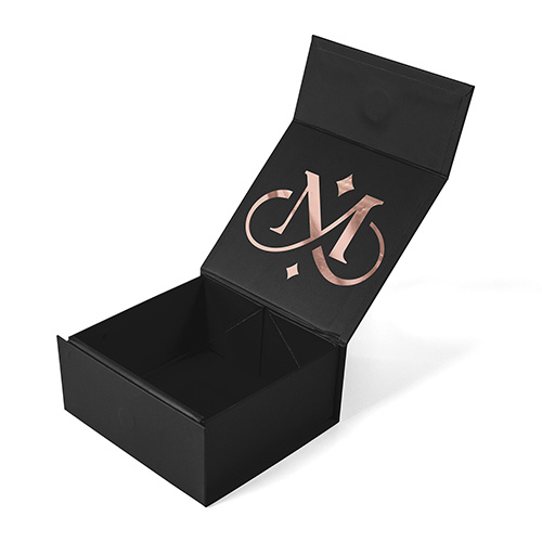 Maria Magnetic Closure Keepsake Box custom printed paper bag - view 3 - Graphink Miami