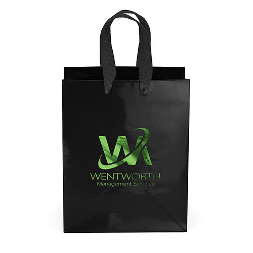 Crystal™ Paper Bag custom printed paper bag - view 4 - Graphink Miami