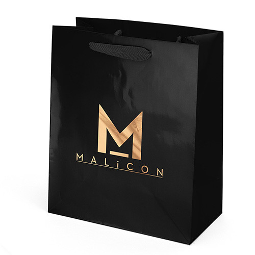 Emerald™ Paper Bag custom printed paper bag - view 3 - Graphink Miami
