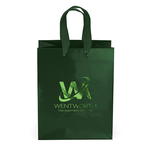 Crystal™ Paper Bag custom printed paper bag - Graphink Miami