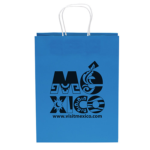 Brite Jenny Paper Bag custom printed paper bag - view 3 - Graphink Miami