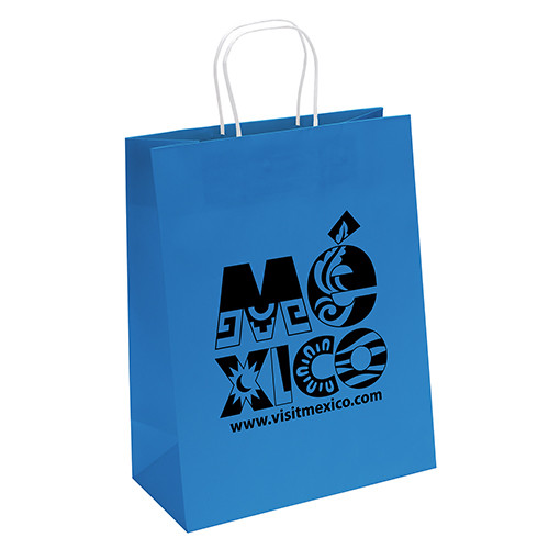 Brite Jenny Paper Bag custom printed paper bag - view 2 - Graphink Miami