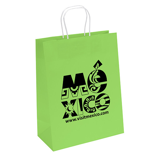 Brite Jenny Paper Bag custom printed paper bag - view 4 - Graphink Miami