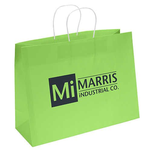 Brite Vogue Paper Bag custom printed paper bag - view 4 - Graphink Miami