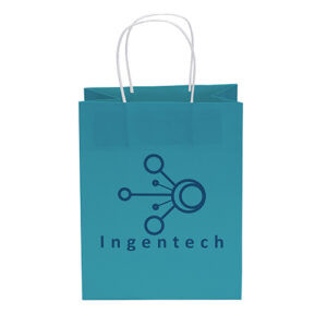 Brite Mini Paper Bag custom printed paper bag - Graphink Miami