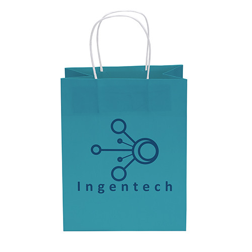 Brite Mini Paper Bag custom printed paper bag - Graphink Miami