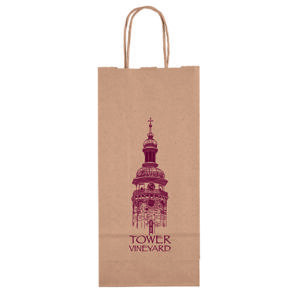 Eco Vino Paper Bag custom printed paper bag - Graphink Miami