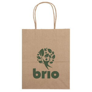 Eco Shopper Mini custom printed paper bag - Graphink Miami