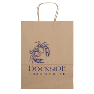 Eco Shopper Jenny custom printed paper bag - Graphink Miami