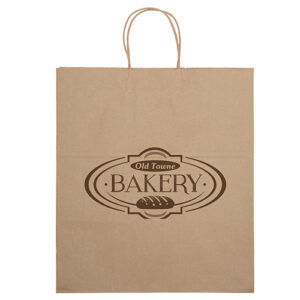 Eco Shopper Brute custom printed paper bag - Graphink Miami