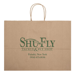 Eco Shopper Vogue custom printed paper bag - Graphink Miami