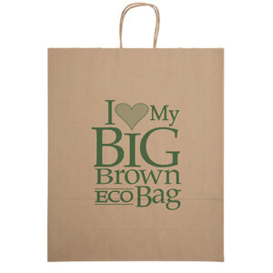 Eco Shopper Stephanie custom printed paper bag - Graphink Miami