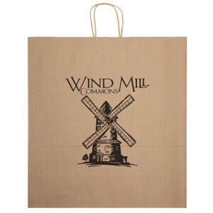 Eco Shopper Duke custom printed paper bag - Graphink Miami