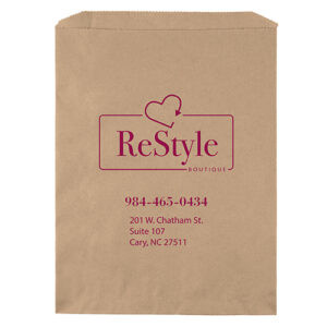 10 x 13 Merchandise Paper Bag custom printed paper bag - Graphink Miami