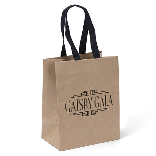 Ash Paper Bag custom printed paper bag - view 2 - Graphink Miami