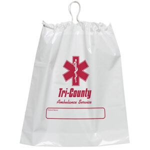 Cotton-Draw Bag 16x18x 4 custom printed plastic bag - Graphink Miami