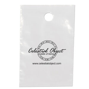 Doorknob Bag 9½ x 14 custom printed plastic bag - Graphink Miami