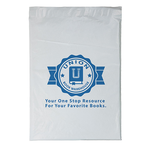 12 x 15½ Plastic Mailer custom printed plastic bag - view 2 - Graphink Miami
