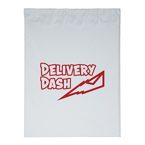 15 x 18 Plastic Mailer custom printed plastic bag - view 2 - Graphink Miami