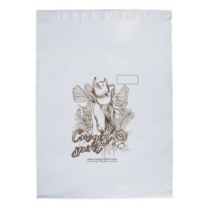 19x24 Plastic Mailer custom printed plastic bag - Graphink Miami