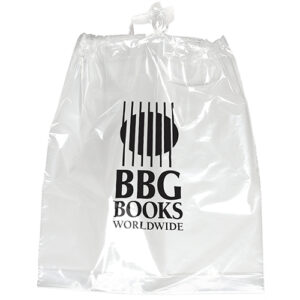 Poly-Draw Bag 15x19x3 custom printed plastic bag - Graphink Miami