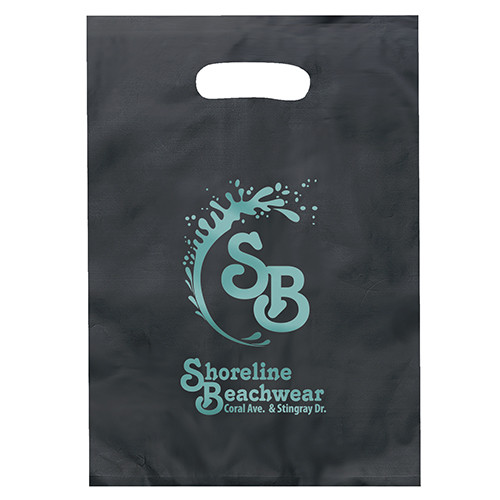 Aster™ Plastic Bag custom printed plastic bag - view 2 - Graphink Miami