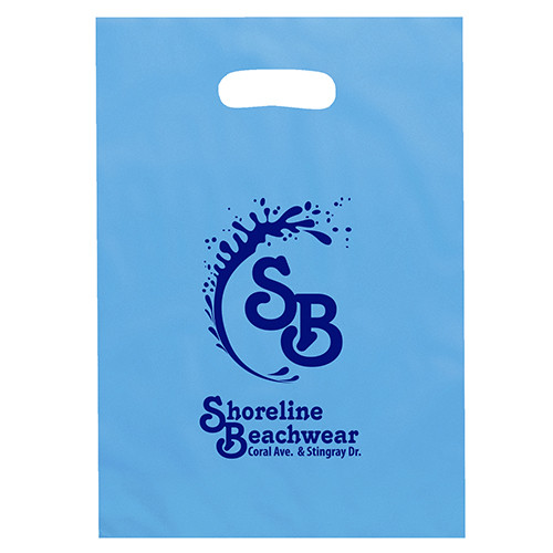 Aster™ Plastic Bag custom printed plastic bag - view 3 - Graphink Miami