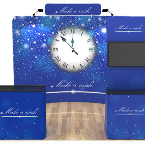 10x10 custom trade show booth kit 26 - Graphink Miami
