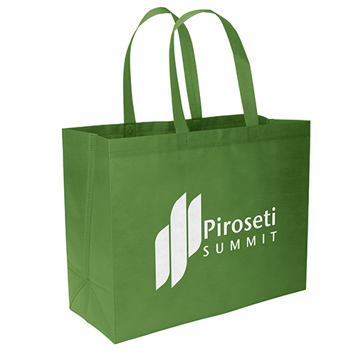 Value™ Non-Woven Bag in Grass Green - custom printed bag - Graphink Miami