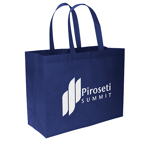 Value™ Non-Woven Bag in Royal Blue - custom printed bag - Graphink Miami