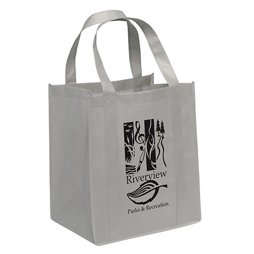 Big Thunder® Non-Woven Bag in Gray - custom printed bag - Graphink Miami