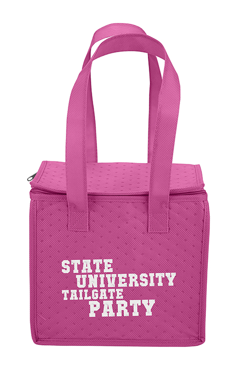 Therm-O Cooler Tote™ in Brite Pink - custom printed bag - Graphink Miami