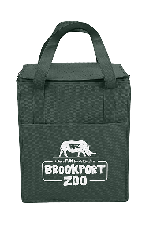 Therm-O Super Tote™ in Hunter Green - custom printed bag - Graphink Miami