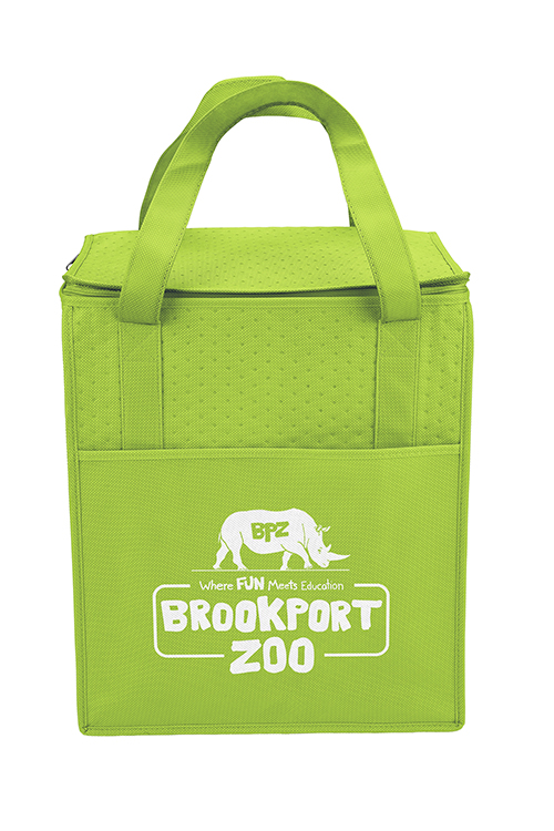 Therm-O Super Tote™ in Lime Green - custom printed bag - Graphink Miami