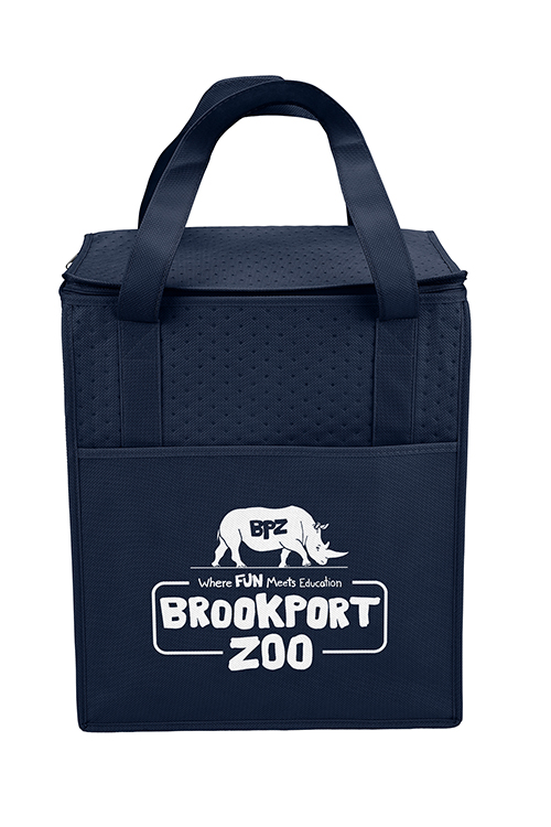 Therm-O Super Tote™ in Navy Blue - custom printed bag - Graphink Miami