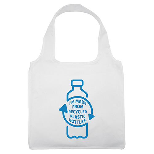 Adventure Polyester Bag in White - custom printed bag - Graphink Miami