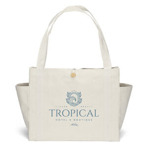Sandfordâ„¢ Deluxe Canvas Tote custom printed cotton bag - Graphink Miami