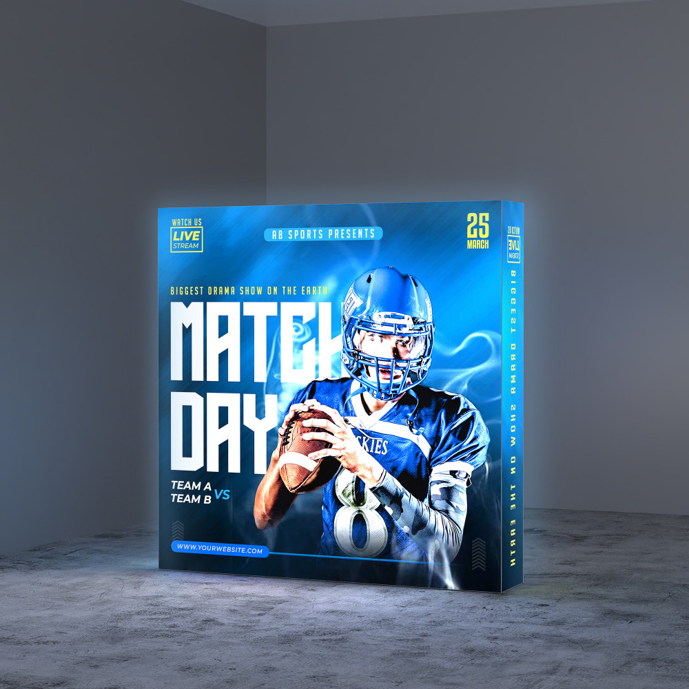 8ft SEG Backlit Pop Up Display - view 2 - trade show display Miami